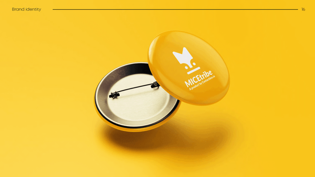 Micetribe Brand pin