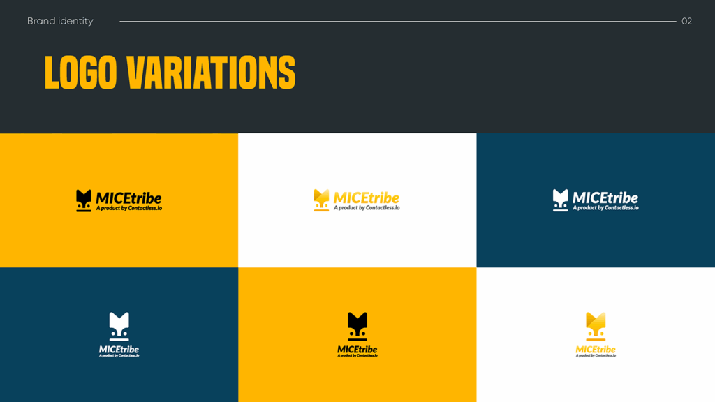 Micetribe Brand logo variation - Udjat UAE branding