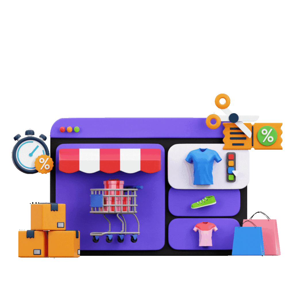 eCommerce development in Dubai - online store