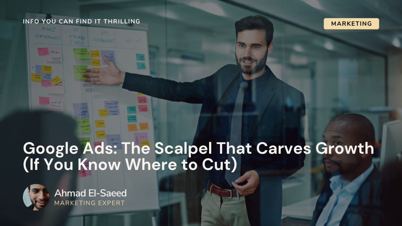 Google Ads is not a billboard. It’s not branding. It’s not “awareness.”