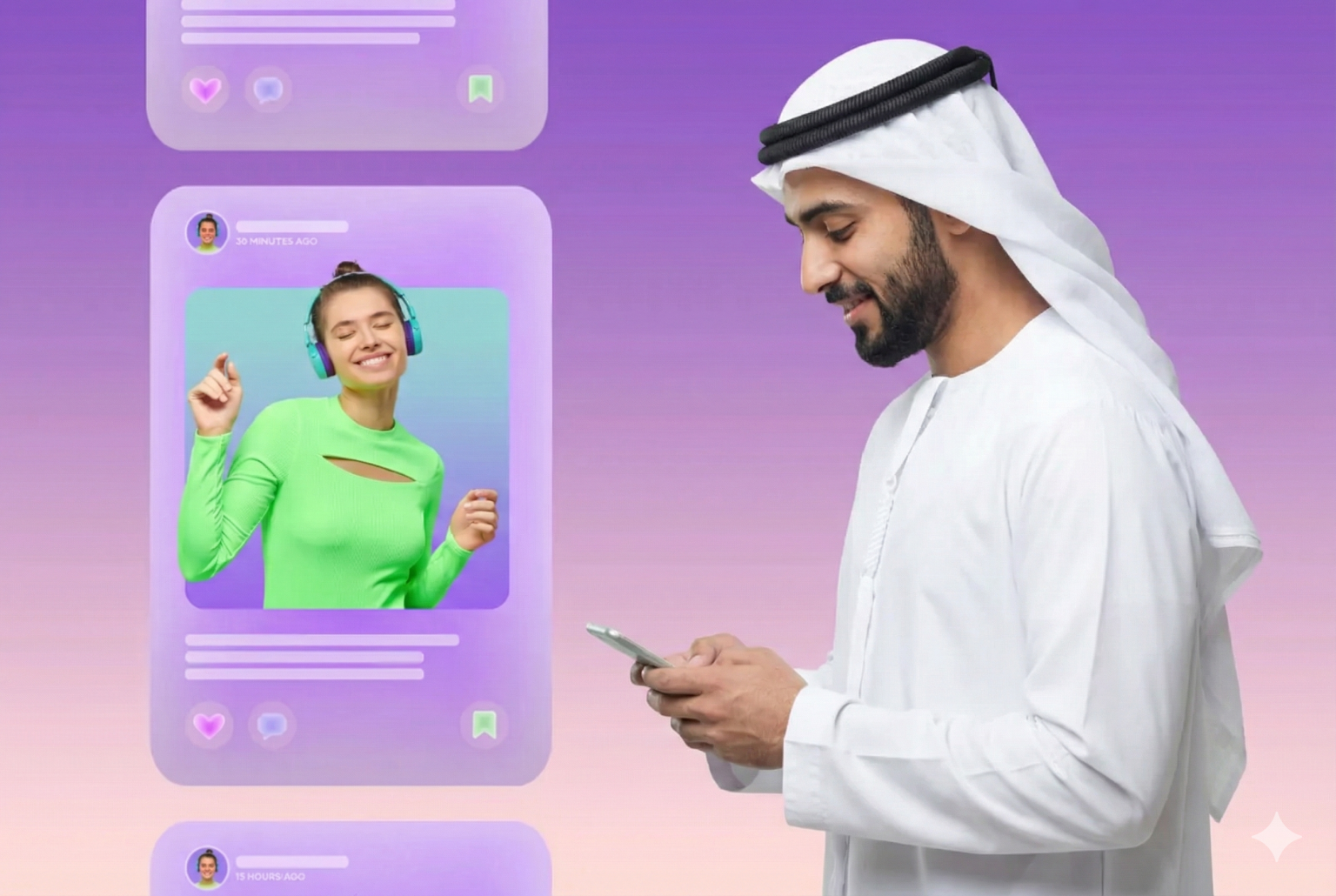 Social media marketing in UAE - Udjat Agency