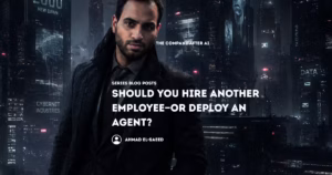 Should your next unit of capacity be another employee, automation, or an AI agent? A practical framework for comparing cost, judgment, risk, scalability and business value.