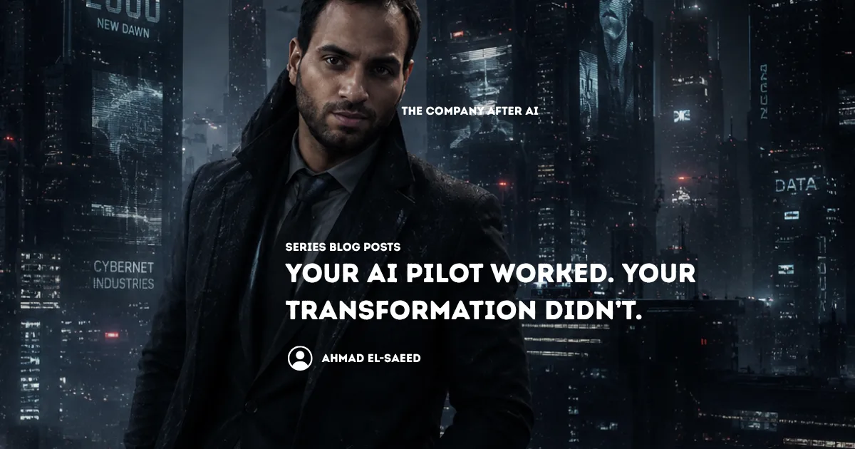 AI pilots are easy to launch and surprisingly difficult to scale. Discover why successful AI experiments fail to create enterprise value—and what companies need to change before moving AI into production.
