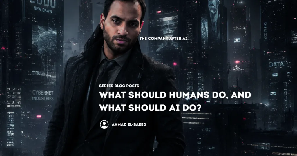 Which work should remain human, which should be AI-assisted, and which can AI agents own? A practical framework for redesigning decision rights, work and accountability around AI.